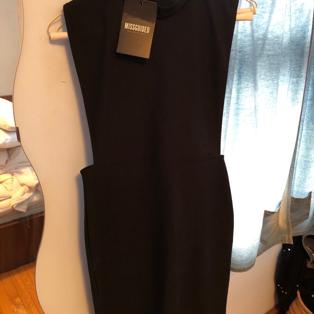 Missguided black dress